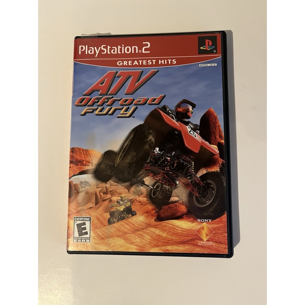 ATV Offroad Fury Sony PlayStation 2 PS2 Greatest Hits Complete CIB E